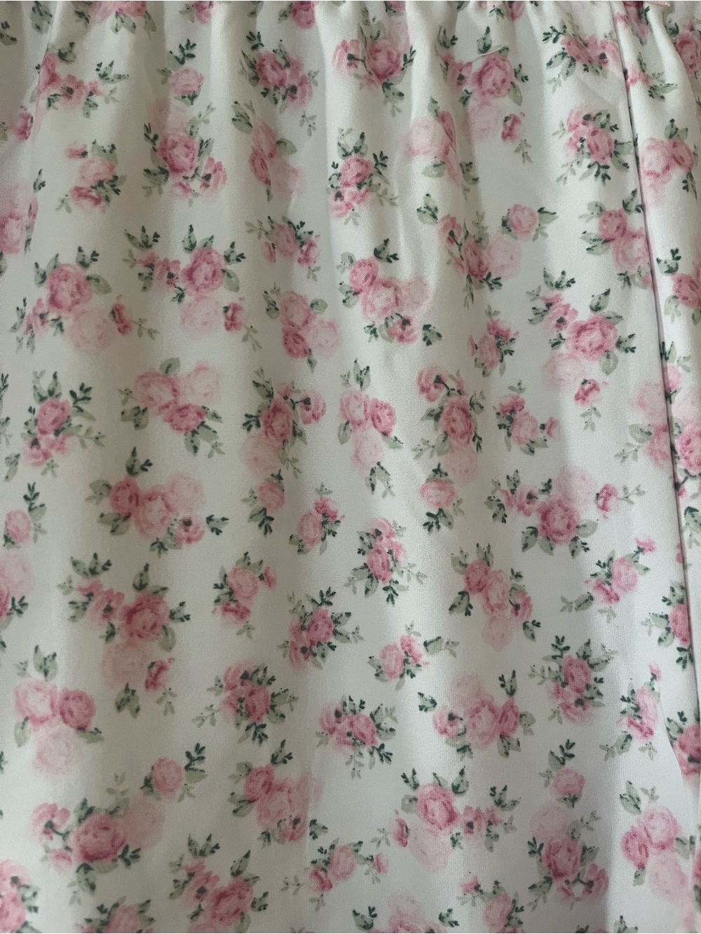 Laura Ashley “Pink Roses” Floral Lace-Trim Sleep Set, Cami & shorts Size Large - Picture 16 of 16